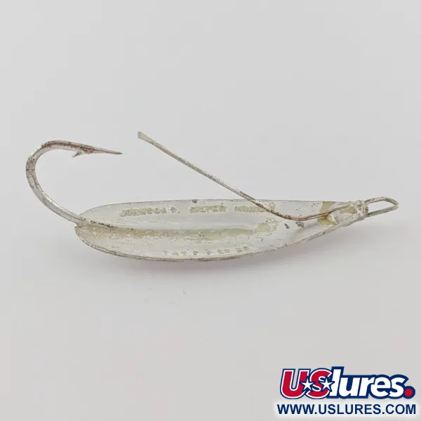 Johnson Silver Minnow Weedless, 9g Zilver, Wiervrije Lepel #24376
