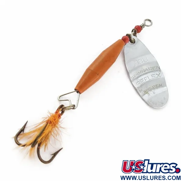 Abu Garcia Spinnaren Reflex, Nikkel/Rood, 7g, Spinner #24392