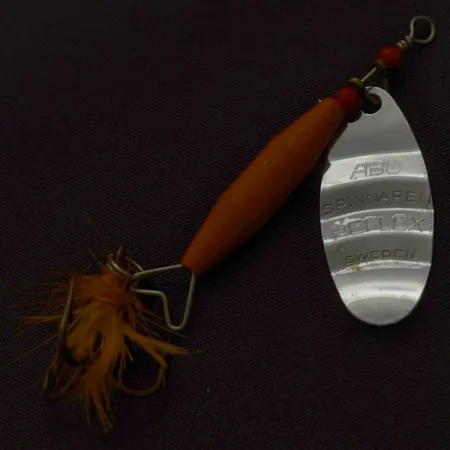 Abu Garcia Spinnaren Reflex, Nikkel/Rood, 7g, Spinner #24392