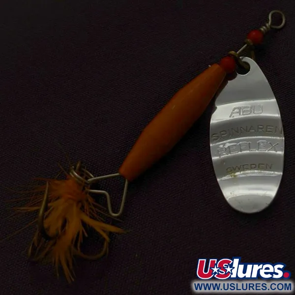 Abu Garcia Spinnaren Reflex, Nikkel/Rood, 7g, Spinner #24392