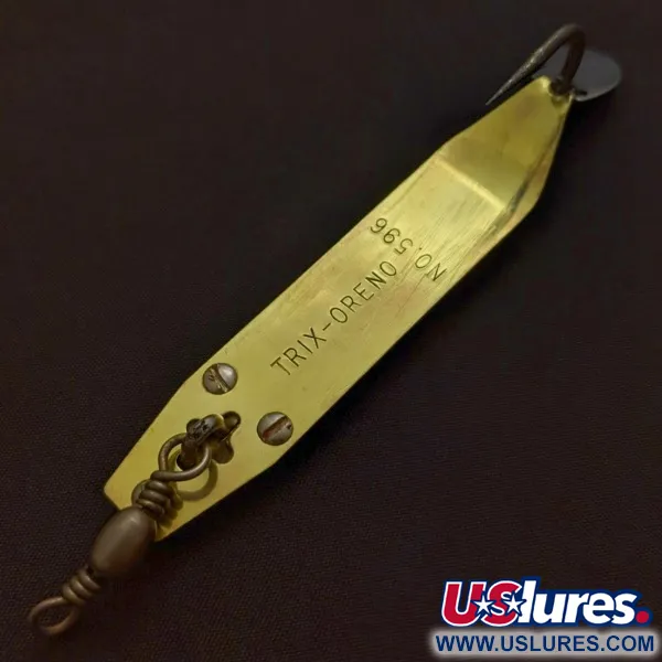 South Bend Trix-Oreno 596, 21g goud, Lepel #24395