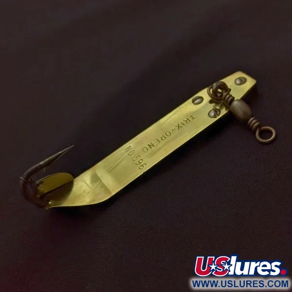 South Bend Trix-Oreno 596, 21g goud, Lepel #24395