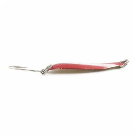 Luhr Jensen Needlefish 2, 3g Wit/Rood/Messing, Lepel #24417