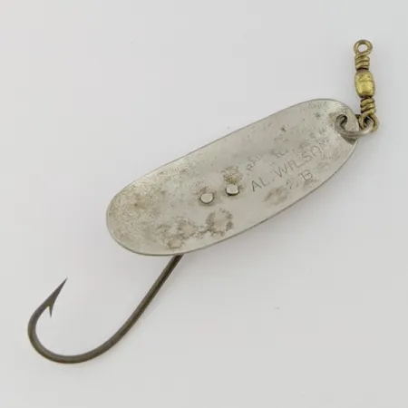Al Wilson Wilson's Fluted Wobbler, 4g Nikkel, Lepel #24423