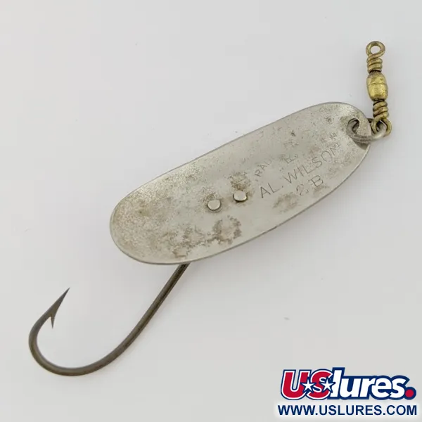 Al Wilson Wilson's Fluted Wobbler, 4g Nikkel, Lepel #24423