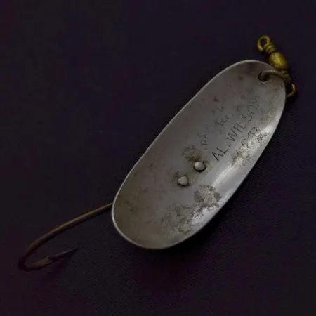 Al Wilson Wilson's Fluted Wobbler, 4g Nikkel, Lepel #24423