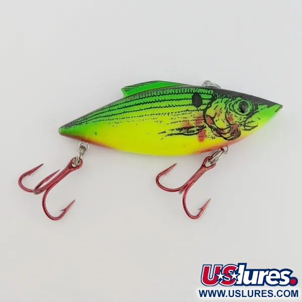 Bill Lewis Rat-L-Trap, 21g, 373 chartreuse bleeding, lipless crankbait #24433