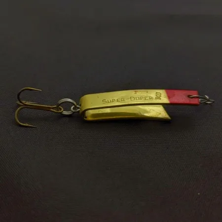 Luhr Jensen Super-Duper 503 Lepel, Gold Red, U-vormig, #24435