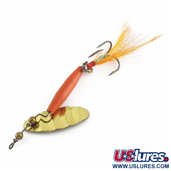 Worth #301 Spinner, Rood Zwart Goud, Verende Dreg, #24436