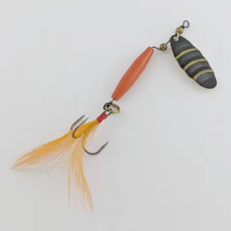 Worth #301 Spinner, Rood Zwart Goud, Verende Dreg, #24436