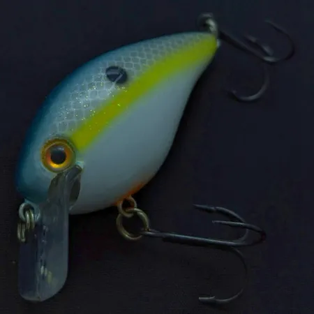 Strike King KVD 1.5 Silent Plug, Sexy Shad, 10.6 g, Silent, #24437