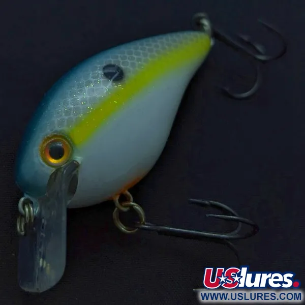 Strike King KVD 1.5 Silent Plug, Sexy Shad, 10.6 g, Silent, #24437