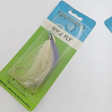 Eppinger Devle Fly Trollingmontage, Nikkel Wit Paars, #24438