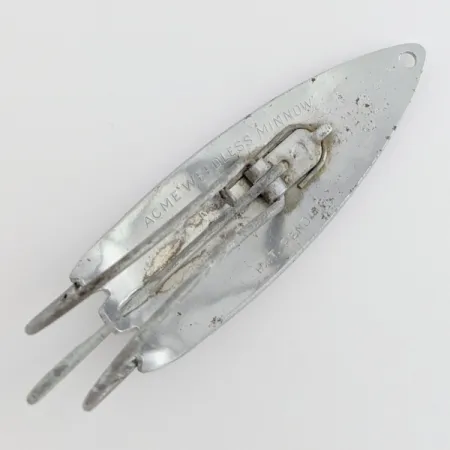 Acme Weedless Minnow Lepel, Chroom, 24g, Wierloos, #24439