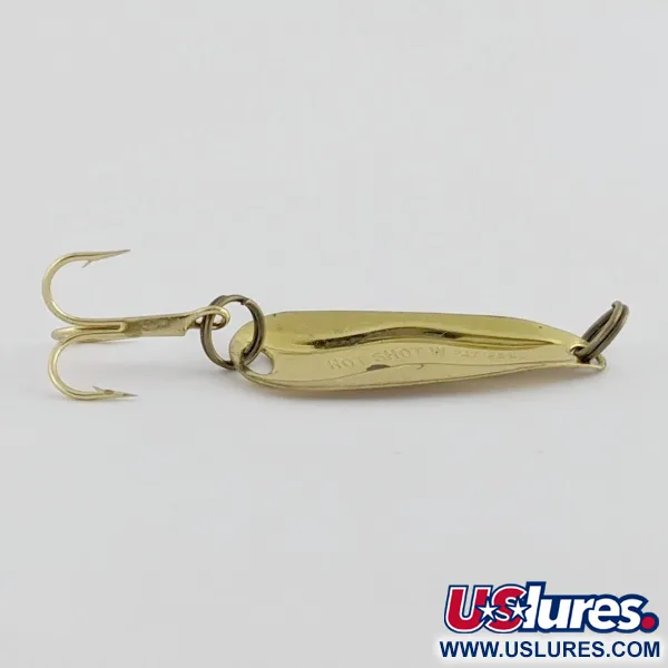 Luhr Jensen Hot Shot W Lepel, Goud, 1.3g, Gestanst Metaal, #24540