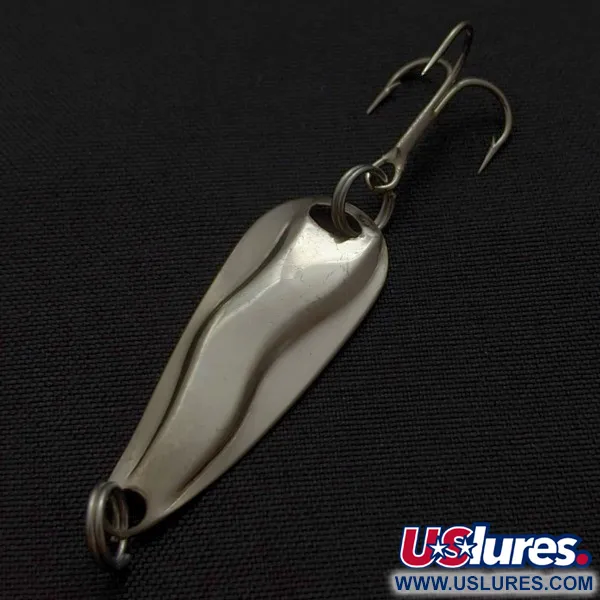 Luhr Jensen Hot Shot W Lepel, Nikkel, 1.3g, Golfprofiel, #24441