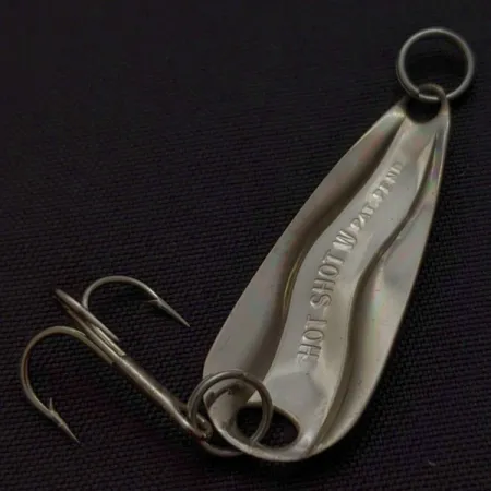 Luhr Jensen Hot Shot W Lepel, Nikkel, 1.3g, Golfprofiel, #24441