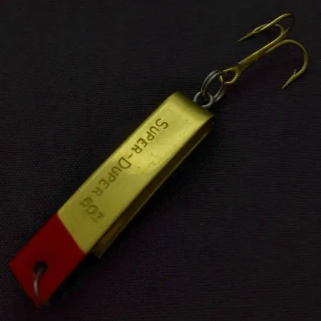 Luhr Jensen Super-Duper 503 Kunstaas, Gold/Red, 4.3g, U-vorm, #24454