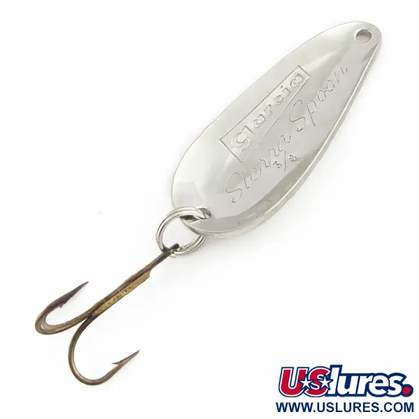 Abu Garcia Sierra Spoon Lepel, Silver, 11g, schubben, #24459