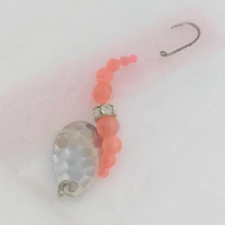 Mack's Lure Wedding Ring spinner, nikkel/roze, 2 g, #24487