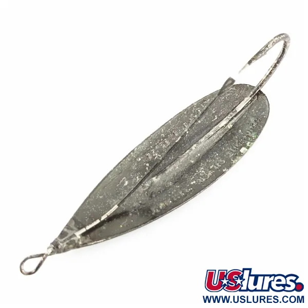 Johnson Silver Minnow Weedless, Zwart, 21g, Wierloos, #24489