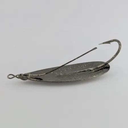 Johnson Silver Minnow Weedless, Zwart, 21g, Wierloos, #24489