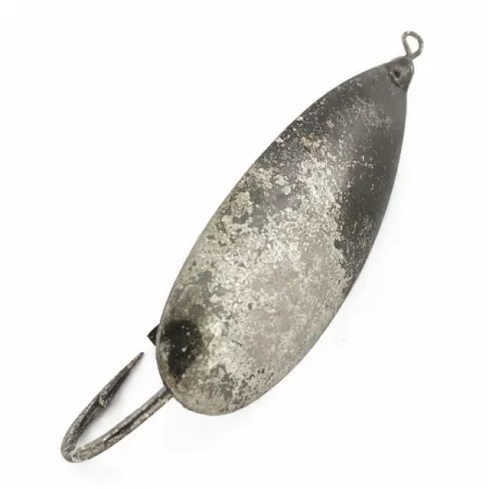 Johnson Silver Minnow Weedless, Zwart, 21g, Wierloos, #24489