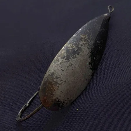 Johnson Silver Minnow Weedless, Zwart, 21g, Wierloos, #24489