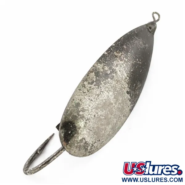 Johnson Silver Minnow Weedless, Zwart, 21g, Wierloos, #24489