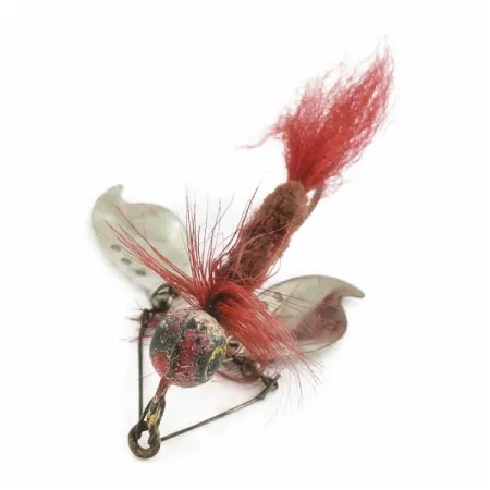 Jamison Shannon Twin Spinner, Nikkel/Rood, 10 g, #24491
