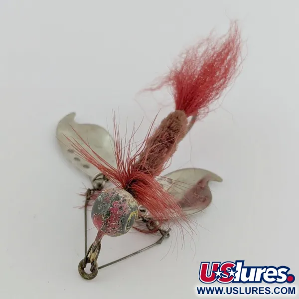 Jamison Shannon Twin Spinner, Nikkel/Rood, 10 g, #24491
