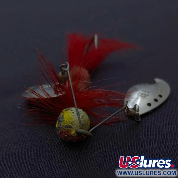 Jamison Shannon Twin Spinner, Nikkel/Rood, 10 g, #24491