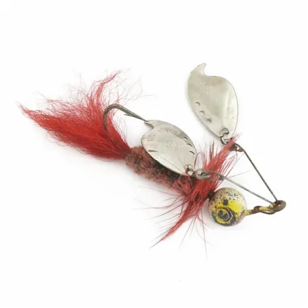 Jamison Shannon Twin Spinner, Nikkel/Rood, 10 g, #24491