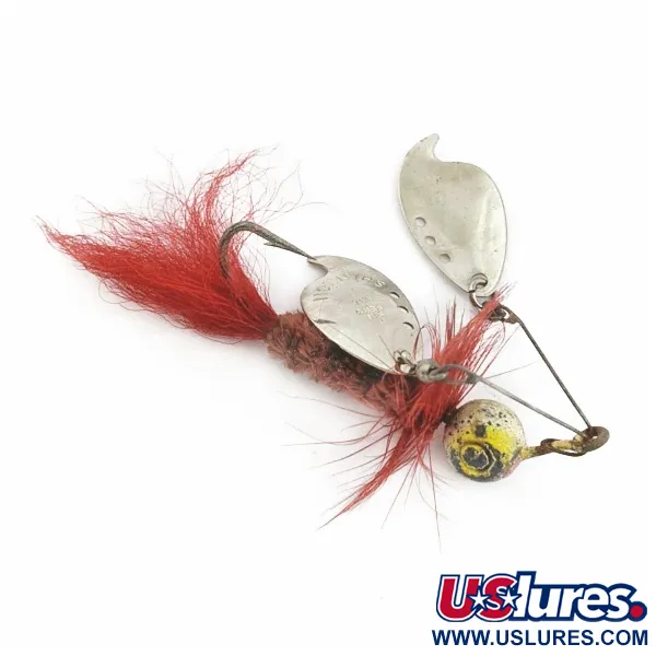 Jamison Shannon Twin Spinner, Nikkel/Rood, 10 g, #24491