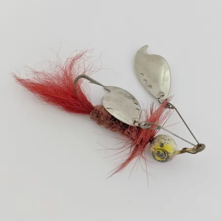 Jamison Shannon Twin Spinner, Nikkel/Rood, 10 g, #24491