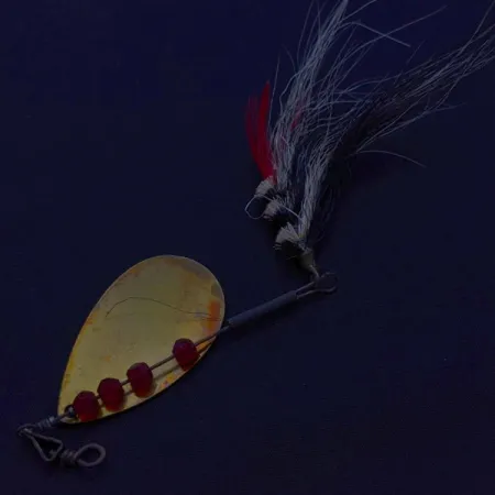 Miller #3 MFG Springwater Spinner, Messing, 7 g, #24496