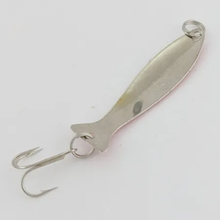 Worth Fly Rod Demon Trollkunstaas, rood/wit/nikkel, 1.5g, #24497