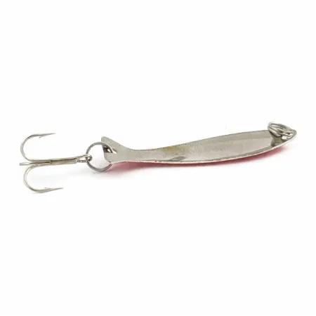Worth Fly Rod Demon Trollkunstaas, rood/wit/nikkel, 1.5g, #24497