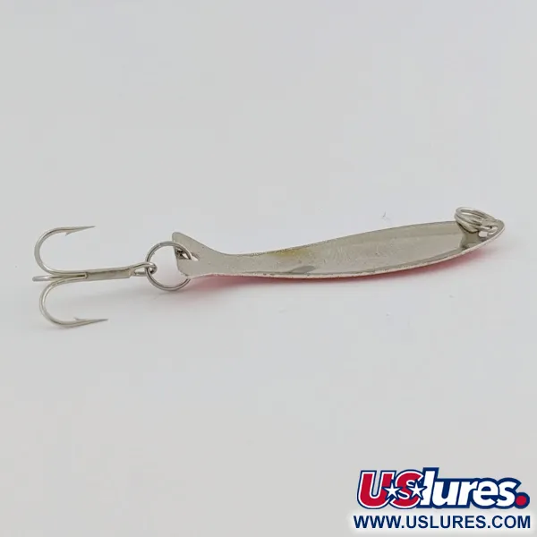 Worth Fly Rod Demon Trollkunstaas, rood/wit/nikkel, 1.5g, #24497