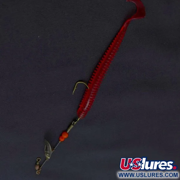 Pflueger June Bug №4 Spinner, Rood/Nikkel, 6 g, Offset Arm, #24501