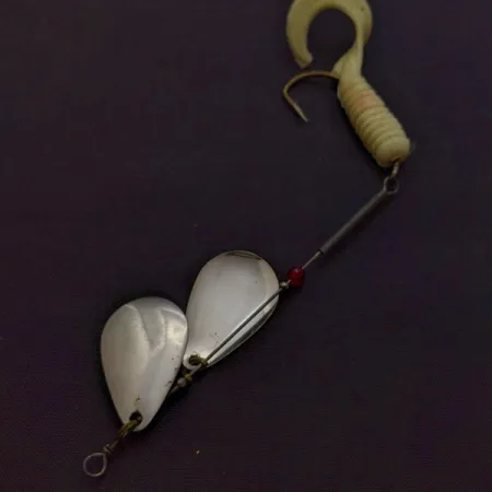 Worth Double Blade Spinner, Nikkel, 5 g, Twisterstaart, #24502