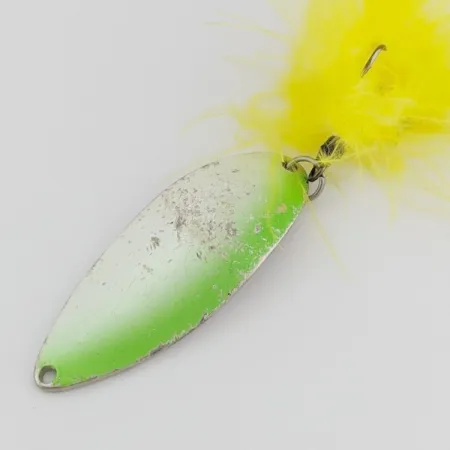 Seneca Little Cleo Hula Girl Lepel, Nikkel/Groen, 21g, #24504