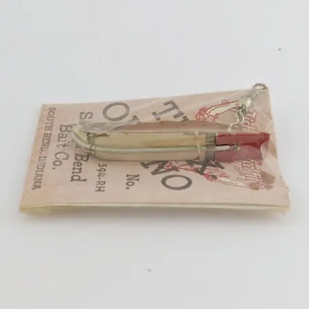 South Bend Trix-Oreno 594 Vliegvis-aas, Zilver/Rood, 2 g, #24506