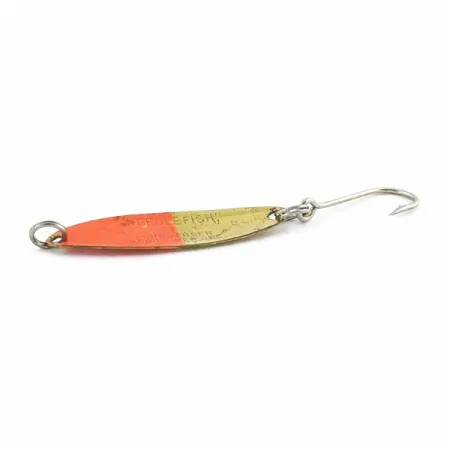 Luhr Jensen Needlefish 1 Lepel, Rood/Goud, 2g, Trollend, #24513