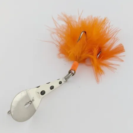 Glen Evans Gad-About Lepel, zilver-wit-oranje, 7 g, #24519