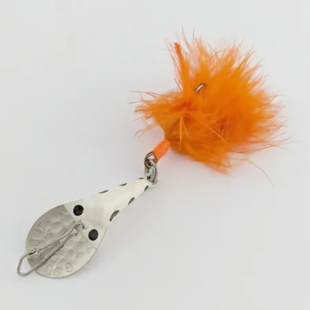 Glen Evans Gad-About Lepel, zilver-wit-oranje, 7 g, #24519