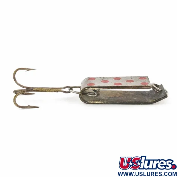 Jake's Lures Lil Jake Lepel, Nikkel/Rood, 9 g, Gevouwen Body, #24520