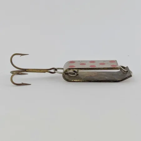 Jake's Lures Lil Jake Lepel, Nikkel/Rood, 9 g, Gevouwen Body, #24520