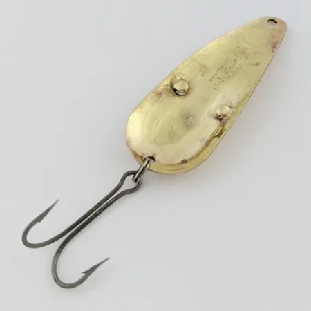 Katch King Weedless Spoon Lepel, messing, 7 g, wierloos, #24529