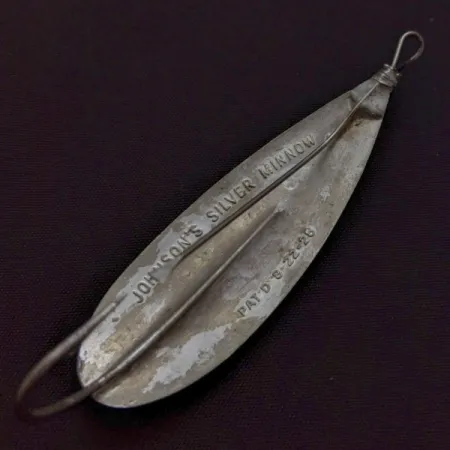Johnson Silver Minnow Weedless Lepel, Nikkel, 12g, Weedless, #24548